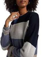 Georgie Striped Crewneck Sweater