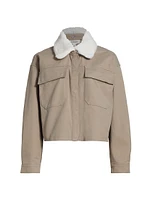 Sherpa Collar Jacket