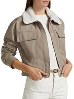 Sherpa Collar Jacket
