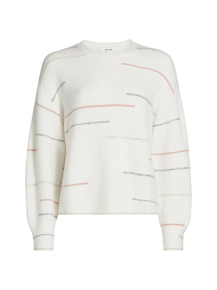 Quinn Striped Crewneck Sweater