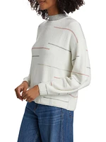 Quinn Striped Crewneck Sweater