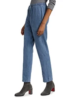 Shay Relaxed Straight-Leg Pants