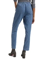 Shay Relaxed Straight-Leg Pants