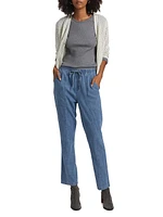 Shay Relaxed Straight-Leg Pants