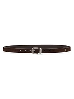 Reversed Leather Belt