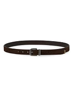 Reversed Leather Belt