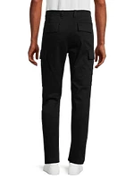 Brushed Sateen Cargo Pants