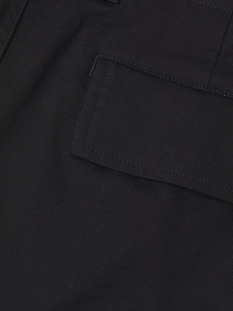 Brushed Sateen Cargo Pants