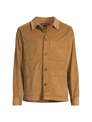 Cotton Corduroy Shirt Jacket