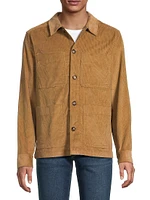 Cotton Corduroy Shirt Jacket