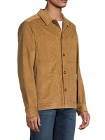 Cotton Corduroy Shirt Jacket