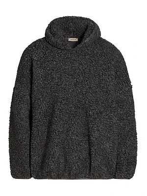 Textured Fleece Hoodie
