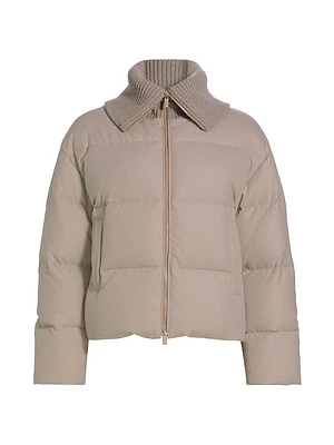 Giano Quilted Down Puffer Jacket
