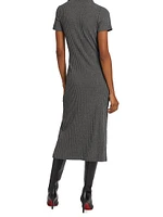 Flint Rib-Knit Midi-Dress