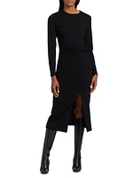 Cody Stretch-Cotton Midi-Dress