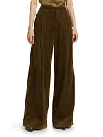 Andrew Corduroy Wide-Leg Pants