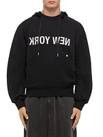 Reverse NY Cotton Hoodie