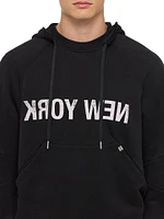 Reverse NY Cotton Hoodie