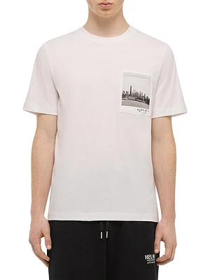 Skyline Postcard Cotton T-Shirt