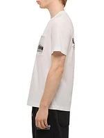 Skyline Postcard Cotton T-Shirt