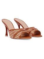 Julia 90MM Raffia Sandals