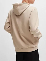 Relaxed-Fit Hoodie Stretch Cotton