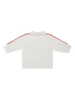 Baby Boy's & Little Logo Long Sleeve Polo Shirt