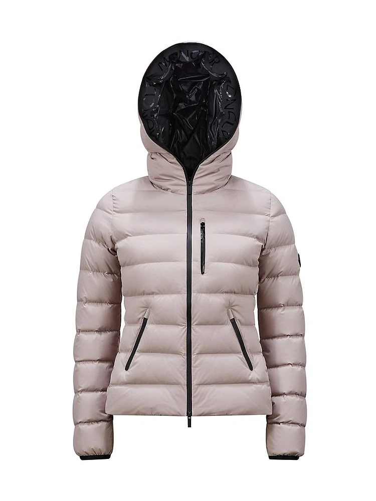 Herbe Hooded Short Down Jacket
