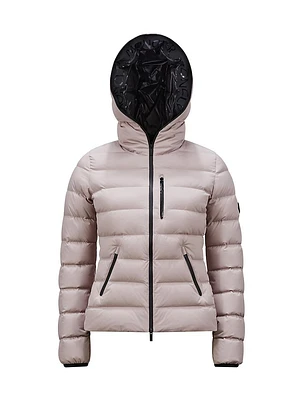 Herbe Hooded Short Down Jacket