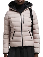 Herbe Hooded Short Down Jacket