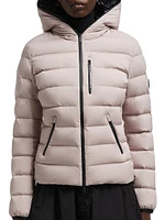 Herbe Hooded Short Down Jacket