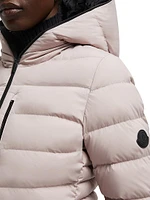 Herbe Hooded Short Down Jacket
