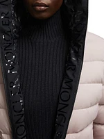 Herbe Hooded Short Down Jacket