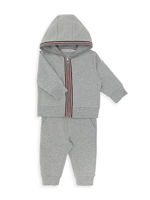 Baby Boy's & Little 2-Piece Hoodie Sweatsuit