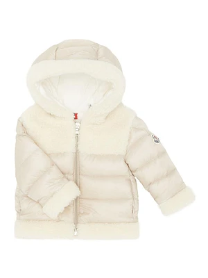 Baby's & Little Kid's Dofi Teddy Fleece Nylon Down Jacket