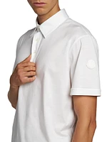 Cotton Short-Sleeve Polo Shirt