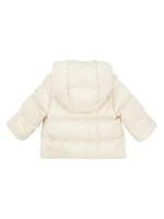 Baby Girl's & Little Natas Faux Fur Nylon Down Jacket