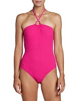 Halterneck One-Piece Swimsuit