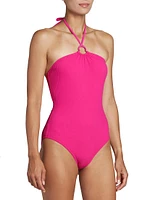 Halterneck One-Piece Swimsuit