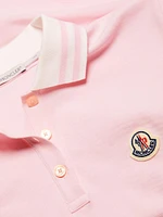 Logo Cotton Polo Top