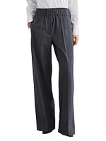 Tropical Luxury Wool Loose Track Trousers