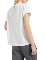 Stretch Cotton Jersey T-Shirt