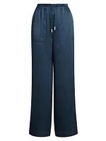 Kingston Silk Wide-Leg Pants