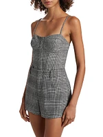 Monet Checked Corset Tank