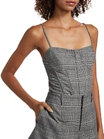 Monet Checked Corset Tank