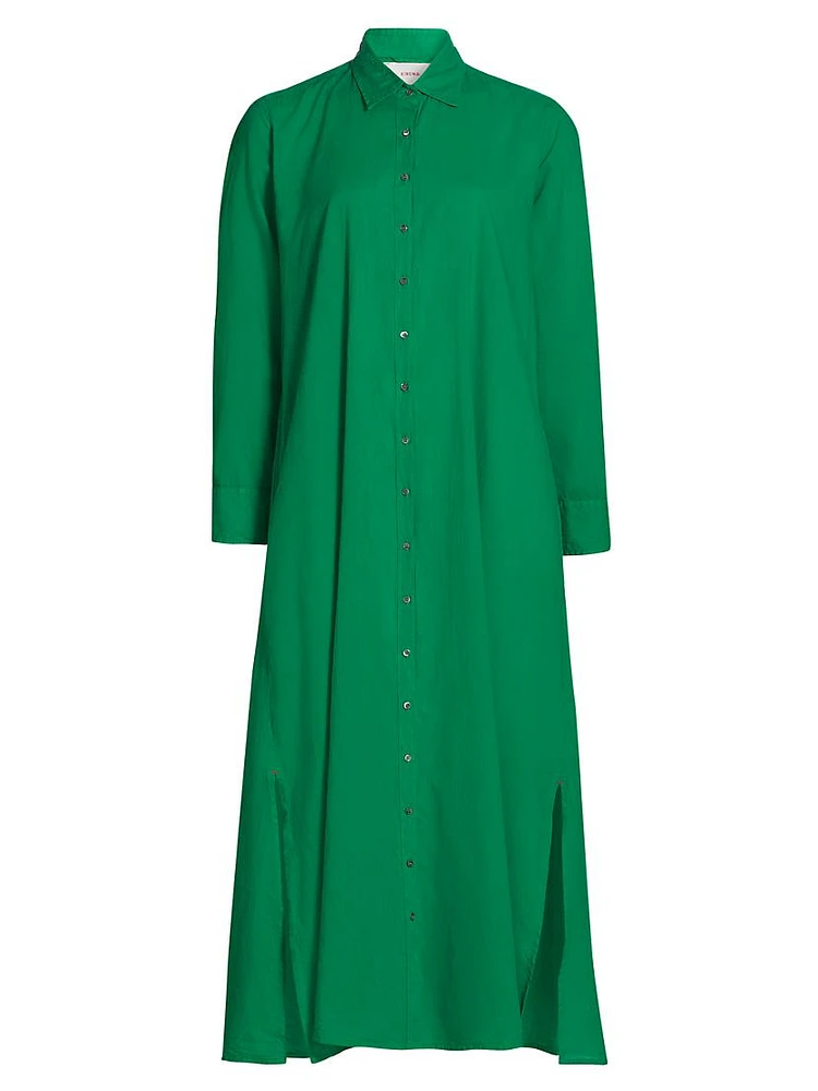 Boden Maxi Shirtdress