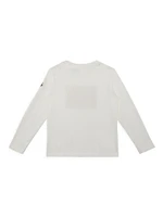 Little Boy's & Long Sleeve Logo T-Shirt