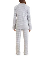 Kate Striped Drawstring Pajamas