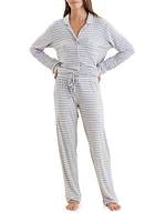 Kate Striped Drawstring Pajamas