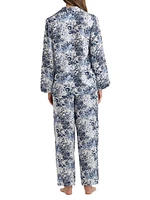 Toile De Jouy Silk Pajamas